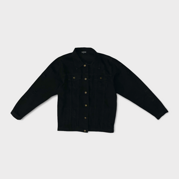 Opes Denim Black Jacket